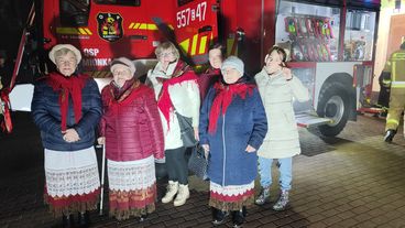 Ochotnicza Straż Pożarna w Kamionce z nowym wozem bojowym